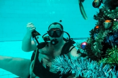 Новый год под водой